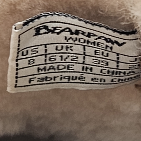 Bearpaw Abigail suede sherpa lined boots size 8 - Picture 12 of 16